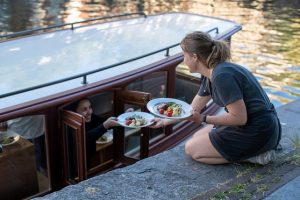private little boat undine amsterdam food cruise