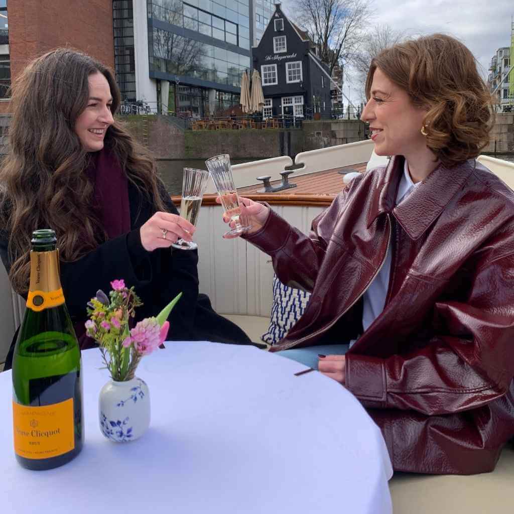 High tea and champagne